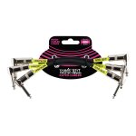 Ernie ball patch cable - câble audio - jack mono mâle incliné pour jack mono mâle incliné - 15. 24 cm ... Ernie ball patch cable - câble audio - jack mono mâle incliné pour jack mono mâle incliné - 15. 24 cm ...