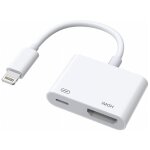 Ersan - [certifi apple mfi] adaptateur lightning vers hdmi pour iphone vers tv, adaptateur av numrique ...