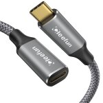 Ersan - cable rallonge usb c 1m, usb 3. 2 cable usbc mle vers femelle prend 10gbps sync 100w charge ...