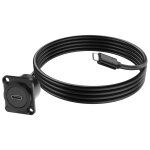 Ersan - type d usb c 3. 0 panneau de montage rallonge type - c mle femelle panneau socket cble de transfert ...