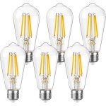 Ershi - ampoule led e27 12 watt blanc chaud 2700k remplacement incandescence 100w 120w, pas de scintillement ...