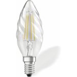 Ershi - ampoule led filament, forme flamme, culot e14, 4w equivalent 40w, 220 - 240v, claire, blanc chaud ...