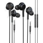 Ershi - casque 3. 5mm in ear(2 pack)compatible pour samsung aux audio cble jack pour tlphone fil ecouteurs ...