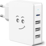 Ershi - chargeur usb c 35 w chargeur rapide alimentation pd de 20w type c adaptateur secteur usb chargeur ...