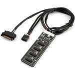 Ershi - extension hub usb interne, 4 ports usb 2. 0 internes, rpartiteur usb 9 broches pour cble d'alimentat ...