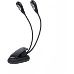 Ershi - lampe pupitre musique, 6 led / 8 led mini lampe ¿¿ double t¿ºte lampe r¿¿glable ¿¿ pince cable ... Ershi - lampe pupitre musique, 6 led / 8 led mini lampe ¿¿ double t¿ºte lampe r¿¿glable ¿¿ pince cable ...