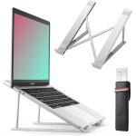 Ershi - support ordinateur portable, support pc portable rglables en hauteur sur 6 niveaux, laptop stand ...