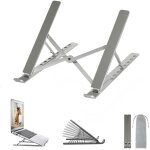 Ershi - support ordinateur portable, support pc portable ventilé en aluminium réglable, refroidisseur ... Ershi - support ordinateur portable, support pc portable ventilé en aluminium réglable, refroidisseur ...