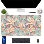 Ershi - tapis de bureau en cuir pu impermable tapis de souris grand 80x40 cm mouse pad pour bureau / ...