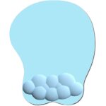 Ershi - tapis de souris 3d avec repose - poignet, tapis de souris de jeu ergonomique en gel de silicone ...