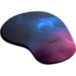 Ershi - - tapis de souris avec coussin en gel - repose - poignet gaming - mousepad wrist rest - confort ...