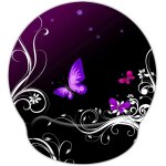 Ershi - tapis de souris avec repose poignet en gel, confort avec repose - poignet ergonomique pour le ...