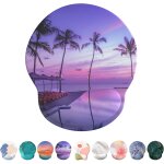 Ershi - tapis de souris support de repose - poignet, tapis souris ergonomique en gel, tapis de souris ...