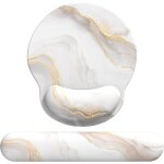 Ershi - tapis de souris support de repose - poignet, tapis souris ergonomique en gel, tapis de souris ...