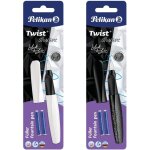 Ershi - twist structure stylo - plume m avec 2 cartouches d'encre blanc ou noir (pas de choix de couleur ...