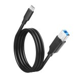 Eryi - 3ft usb c vers usb b 3. 0 cble usb 3. 0 type c vers type b cble d'imprimante compatible avec ...