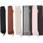 Eryi - lot de 5 porte - stylos rglables avec bande elastique pour ordinateur portable, fermeture eclair, ...