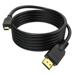 Eryi - cble micro hdmi vers hdmi compatible avec panasonic lumix fz1000 ii fz2000 fz300 gx9 gx80 gx8 ...