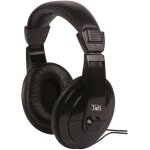 Eryi - - casque tv filaire jack 3, 5mm adaptateur jack 6, 35mm - noir 8m Eryi - - casque tv filaire jack 3, 5mm adaptateur jack 6, 35mm - noir 8m