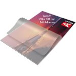 Eryi - - pochettes de plastification auto - adhsifs - format a4 (216x303mm) 2x80 microns (160 microns) ...