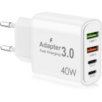 Eryi - soodyoow chargeur usb c, 4 - port prise chargeur usb multiple, 40w usbc chargeur rapide, multiple ... Eryi - soodyoow chargeur usb c, 4 - port prise chargeur usb multiple, 40w usbc chargeur rapide, multiple ...