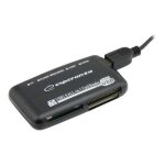 Esperanza ea117 - lecteur de carte - tout - en - un (ms, ms pro, microdrive, mmc, sd, xd, cf) - usb 2. ...