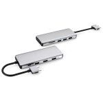 Estuff es623010 hub & concentrateur usb 3. 2 gen 1 (3. 1 gen 1) type - c 5000 mbit / s aluminium