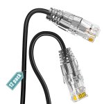 Ethernet cable 0. 25m (12 pieces) - cat6a rj45 lan cable 10gbps / 550mhz internet cable patch for router ...