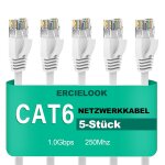 Ethernet cable 0. 3m 5pcs - cat6 rj45 flat lan 1000mbps internet cable for router switch pc laptop smart ... Ethernet cable 0. 3m 5pcs - cat6 rj45 flat lan 1000mbps internet cable for router switch pc laptop smart ...