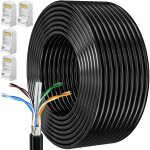 Ethernet cable 15 m, cable rj45 shielded cat 6 gigabit outdoor network cable lan ftp 23awg internet cable ... Ethernet cable 15 m, cable rj45 shielded cat 6 gigabit outdoor network cable lan ftp 23awg internet cable ...