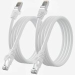 Ethernet cable 3 m cat 7, 2 pieces, rj45 3 m shielded high speed network cable gigabit outdoor waterproof ... Ethernet cable 3 m cat 7, 2 pieces, rj45 3 m shielded high speed network cable gigabit outdoor waterproof ...