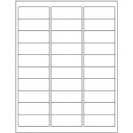 Etiquettes autocollantes polyvalentes pour impression jet d'encre / laser - anti - taches, id�ales pour ...