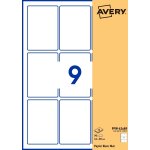 Etiquettes autocollantes rectangulaires 62x89mm - pack de 90 papier blanc - personnalisables etiquette ...