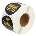 Etiquettes autocollantes de remise de dipl�me - 500 autocollants de haute qualit� pour c�l�brations, ...