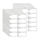 Etiquettes de congélation amovibles, 200 pièces, pour aliments surgelés, autocollants pour congélateur, ... Etiquettes de congélation amovibles, 200 pièces, pour aliments surgelés, autocollants pour congélateur, ...