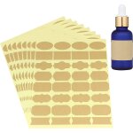 Etiquettes polyvalentes 2  x 1 - 3 / 16  pour bocaux et couvercles - conception simple avec grand espace ...