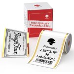 Etiquettes thermiques pour tiqueteuse m220 / m200 / m221, 60x86 mm, 90 tiquettes / rouleau, pour code ...