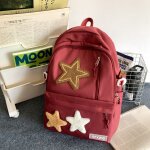 Etudiant cartable cartable femme tudiant college tudiant grande capacit multicouche toile a cinq ...