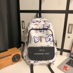Etudiant cartable graffiti sac a dos femme tudiante grande capacit cartable mle et femelle lycen ...