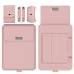 Etui en cuir pu pour ordinateur portable, sacoche pour macbook air pro m1 2020, housse pour ordinateur ...