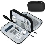 Etui disque dur externe, etanche sac de cble de voyage grande capacit antichoc, portable organisateur ...
