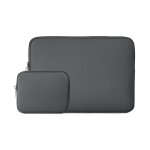 Etui pour macbook air pro housse pour ordinateur portable et dell, avec pack d'alimentation cadeau - ...