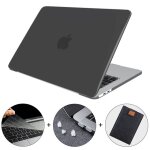 Etui pour macbook air pro retina , coque de protection avec housse de clavier et bouchons anti - poussi�re ...
