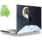 Etui compatible avec macbook pro 14  m4 m3 m2 m1 pro max 2021 - 2024 - coque rigide  motif cratif + ...