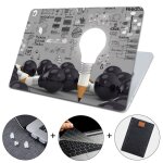 Etui mtt pour macbook avec barre de touche 2020, coque rigide pour ordinateur portable, - for pro 13 ...