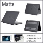 Etui pour ordinateur portable pour macbook - for pro 13 cd rom a1278 - noir mat