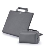 Etui portable en cuir pour macbook air - for 13retina a1502 a1425 - gary avec petit sac