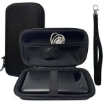 Etui rigide eva pour anker power bank 20000 mah portable batterie externe, disque dur de 2. 5 pouces, ...