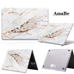 Etui rigide en marbre anti - rayures pour ordinateur portable, coque unisexe pour huawei matebook - for ...