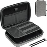 Etui rigide de voyage pour macbook adaptateur de courant chargeurs cbles banque denergie apple magic ...